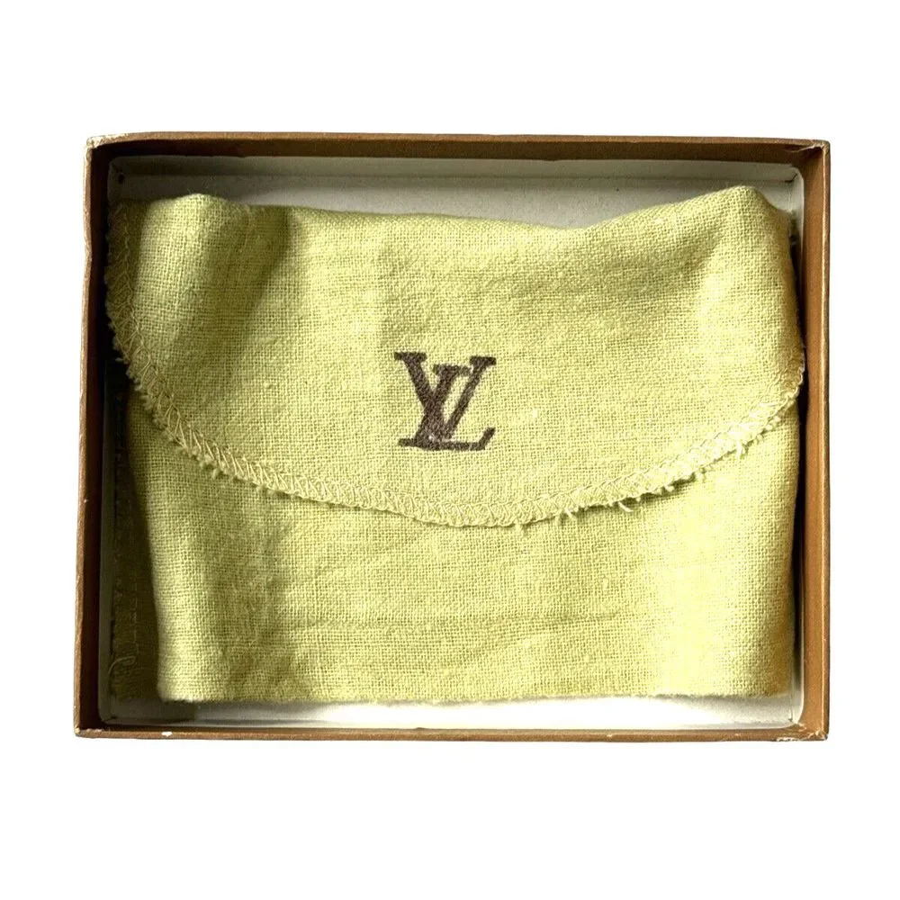 Vintage‎ Louis Vuitton Wallet Gift Box (Empty) with Dust Bag Included